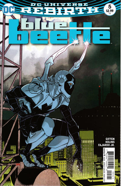 Cover for Blue Beetle (DC, 2016 series) #5 [Scott Kolins Cover Variant]