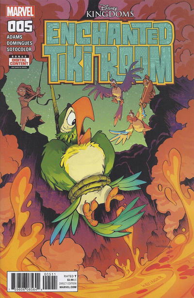 Cover for Enchanted Tiki Room (Marvel, 2016 series) #5