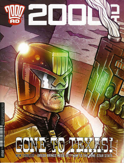 Cover for 2000 AD (Rebellion, 2001 series) #2012