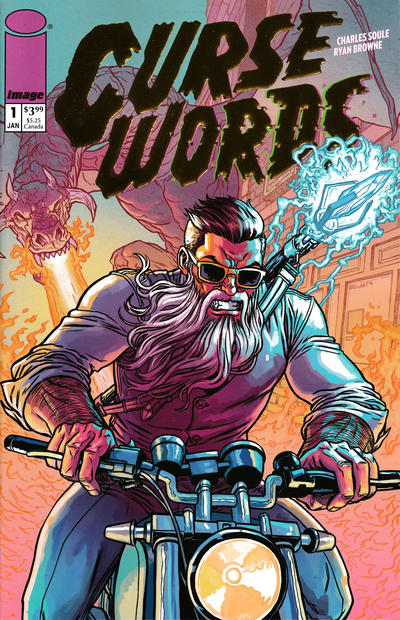Cover for Curse Words (Image, 2017 series) #1 [Cover D Retailer Incentive]