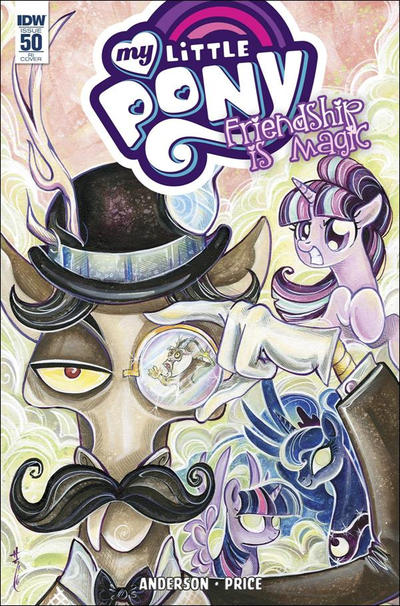 Cover for My Little Pony: Friendship Is Magic (IDW, 2012 series) #50 [10 Copy Retailer Incentive Cover]