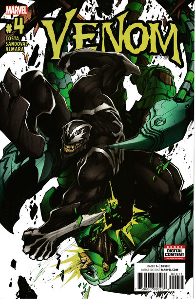 Cover for Venom (Marvel, 2017 series) #4