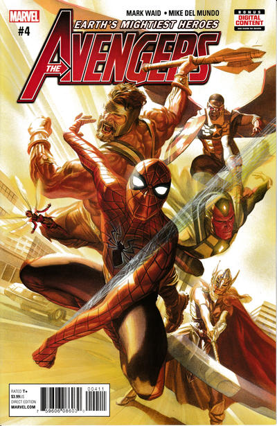 Cover for Avengers (Marvel, 2017 series) #4