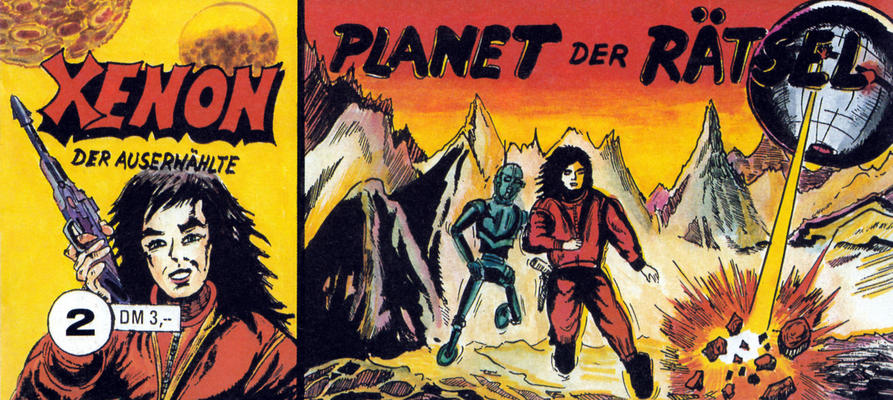 Cover for Xenon (CB Comic Team - Christian Zeiser, 1987 series) #2