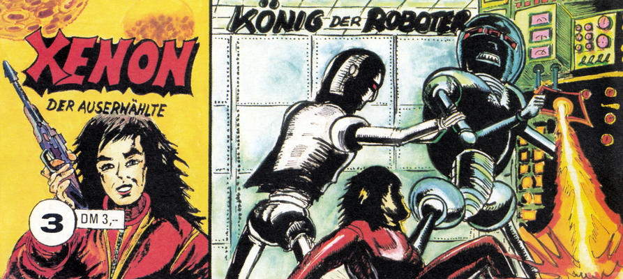 Cover for Xenon (CB Comic Team - Christian Zeiser, 1987 series) #3