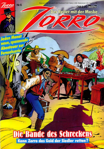 Cover for Zorro (Bastei Verlag, 1991 series) #6