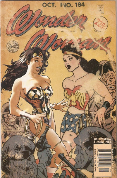 Cover for Wonder Woman (DC, 1987 series) #184 [Newsstand]