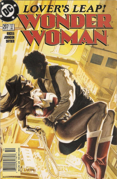 Cover for Wonder Woman (DC, 1987 series) #207 [Newsstand]