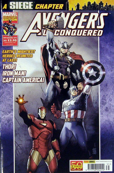 Cover for Avengers Unconquered (Panini UK, 2009 series) #35