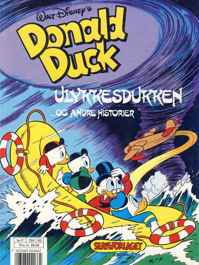 Cover for Donald Duck album (Hjemmet / Egmont, 1985 series) #[7] - Ulykkesdukken og andre historier