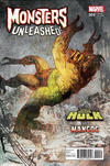 Cover Thumbnail for Monsters Unleashed (2017 series) #4 [Incentive Bill Sienkiewicz Classic Monster vs Marvel Hero Variant]