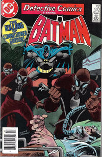 Cover Thumbnail for Detective Comics (DC, 1937 series) #533 [Newsstand]