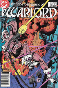 Cover for Warlord (DC, 1976 series) #82 [Newsstand]