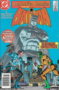 Cover Thumbnail for Detective Comics (DC, 1937 series) #555 [Newsstand]