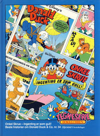 Cover Thumbnail for Tegneseriebokklubben (Hjemmet / Egmont, 1985 series) #35 - Onkel Skrue - Ingenting er som gull!; Beste historier om Donald Duck & Co. nr. 34