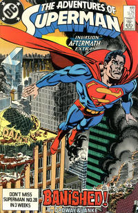 Cover Thumbnail for Adventures of Superman (DC, 1987 series) #450 [Direct]