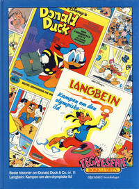 Cover Thumbnail for Tegneseriebokklubben (Hjemmet / Egmont, 1985 series) #42 - Beste historier fra Donald Duck & Co. nr. 11; Langbein: Kampen om den olympiske ild