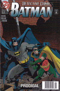 Cover for Detective Comics (DC, 1937 series) #681 [Newsstand]