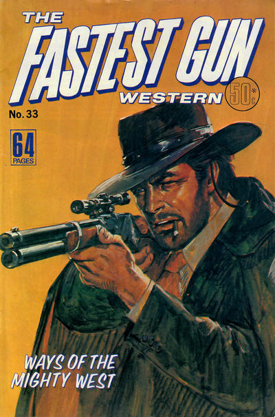 Cover for The Fastest Gun Western (K. G. Murray, 1972 series) #33