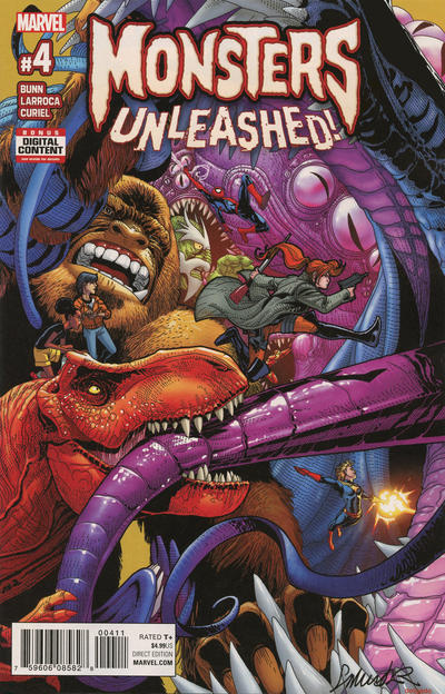 Cover for Monsters Unleashed (Marvel, 2017 series) #4 [Direct Edition]