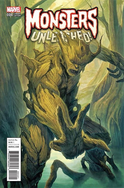 Cover for Monsters Unleashed (Marvel, 2017 series) #4 [Incentive Homare Variant]