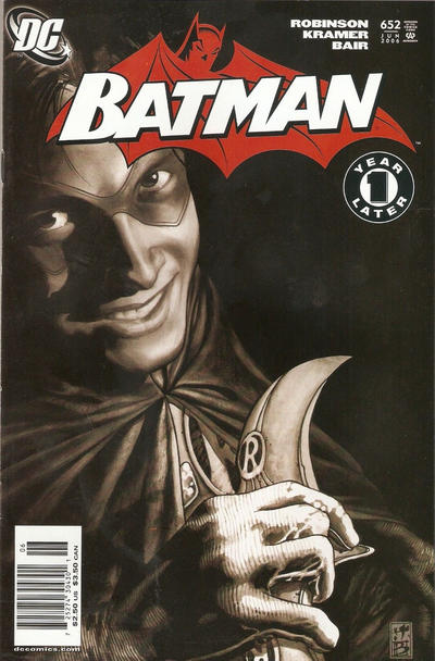 Cover for Batman (DC, 1940 series) #652 [Newsstand]