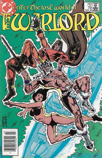 Cover for Warlord (DC, 1976 series) #79 [Newsstand]