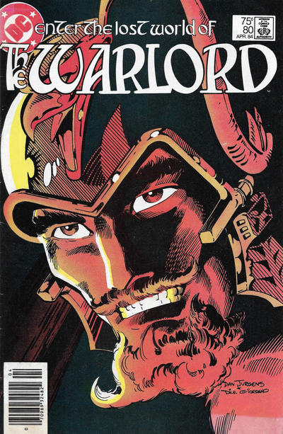 Cover for Warlord (DC, 1976 series) #80 [Newsstand]