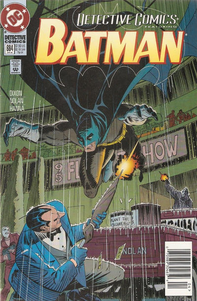 Cover for Detective Comics (DC, 1937 series) #684 [Newsstand]