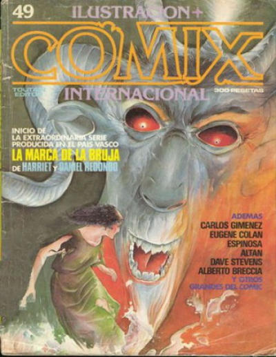 Cover for Ilustración + Comix Internacional (Toutain Editor, 1980 series) #49