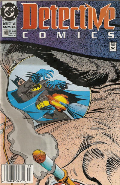 Cover for Detective Comics (DC, 1937 series) #611 [Newsstand]