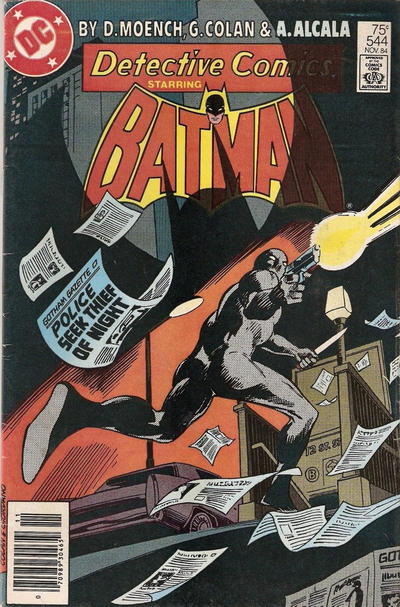 Cover for Detective Comics (DC, 1937 series) #544 [Newsstand]
