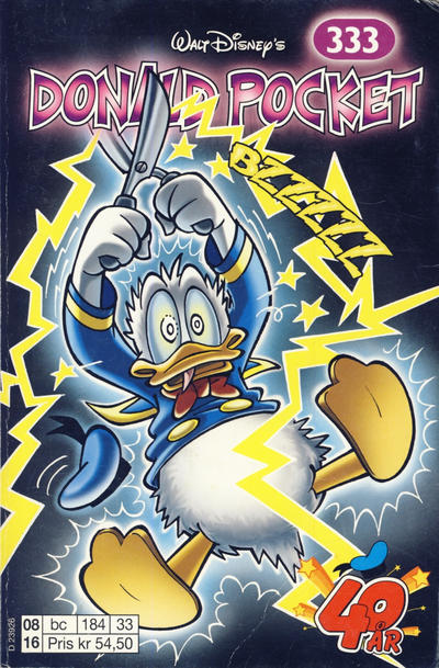 Cover for Donald Pocket (Hjemmet / Egmont, 1968 series) #333 - Bzzzzz [1. opplag]