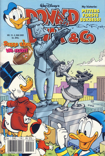 Cover for Donald Duck & Co (Hjemmet / Egmont, 1948 series) #19/2002