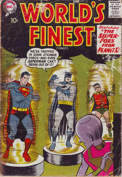 Cover for World's Finest Comics (DC, 1941 series) #96 [October]