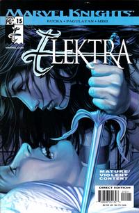 Cover Thumbnail for Elektra (Marvel, 2001 series) #15 [Direct]