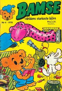 Cover Thumbnail for Bamse (Atlantic Förlags AB, 1977 series) #4/1978