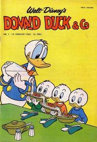 Cover Thumbnail for Donald Duck & Co (Hjemmet / Egmont, 1948 series) #7/1963