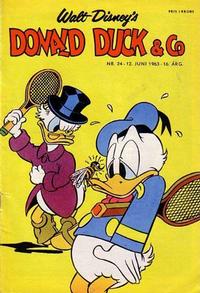 Cover Thumbnail for Donald Duck & Co (Hjemmet / Egmont, 1948 series) #24/1963