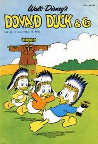 Cover for Donald Duck & Co (Hjemmet / Egmont, 1948 series) #27/1963