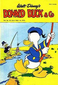 Cover for Donald Duck & Co (Hjemmet / Egmont, 1948 series) #28/1963