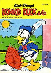 Cover Thumbnail for Donald Duck & Co (Hjemmet / Egmont, 1948 series) #35/1963