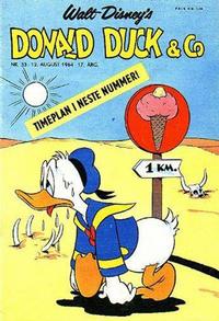 Cover Thumbnail for Donald Duck & Co (Hjemmet / Egmont, 1948 series) #33/1964