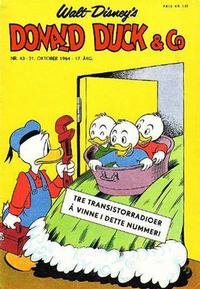 Cover Thumbnail for Donald Duck & Co (Hjemmet / Egmont, 1948 series) #43/1964