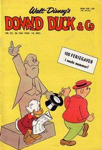 Cover Thumbnail for Donald Duck & Co (Hjemmet / Egmont, 1948 series) #22/1965