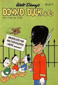 Cover for Donald Duck & Co (Hjemmet / Egmont, 1948 series) #23/1965
