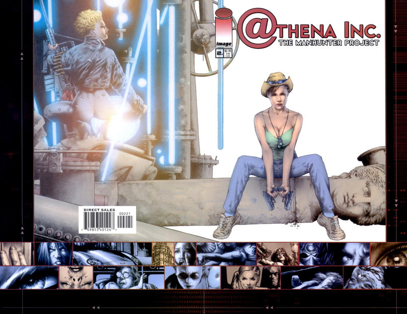 Cover for Athena Inc. The Manhunter Project (Image, 2002 series) #2