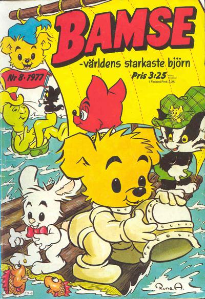 Cover for Bamse (Atlantic Förlags AB, 1977 series) #8/1977