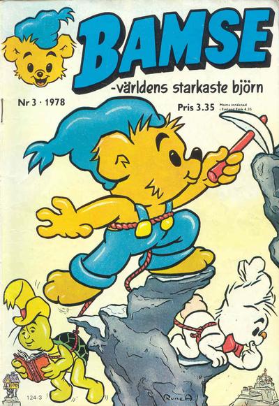 Cover for Bamse (Atlantic Förlags AB, 1977 series) #3/1978