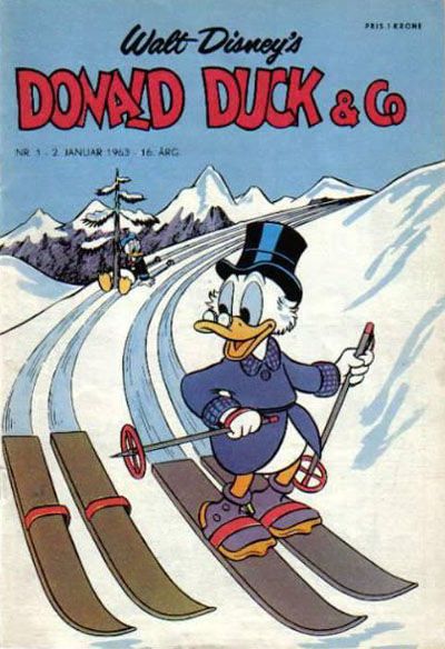 Cover for Donald Duck & Co (Hjemmet / Egmont, 1948 series) #1/1963